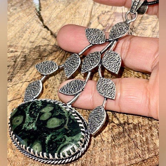 4” Kambaba Jasper Pendant - Picture 4 of 13